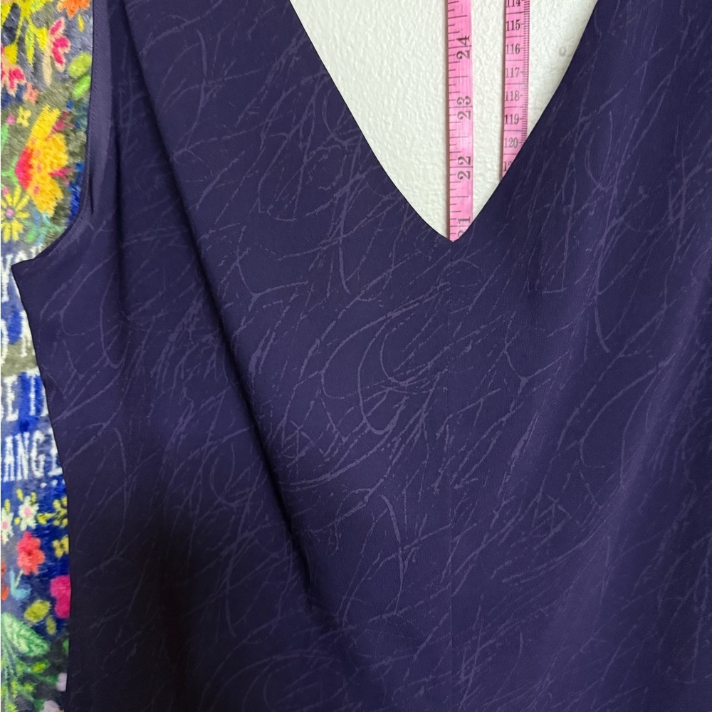 Calvin Klein Deep Purple Midi Dress​ - Picture 3 of 4